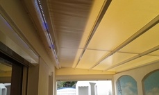 Pergolas : particulier fermée éclairée LED