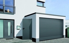 Portes de garages enroulables : Rollmatic avec portillon